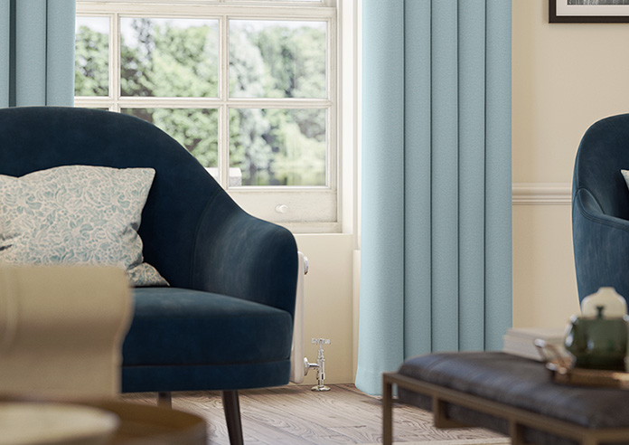 Stamford, Azure - Made to Measure Curtains - Image 5
